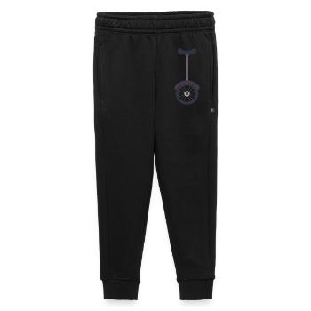Unicycle monocycle - Pantalon de survêtement enfant/adolescent premium - noir - Devant - AI Model Kid Male (0cm)