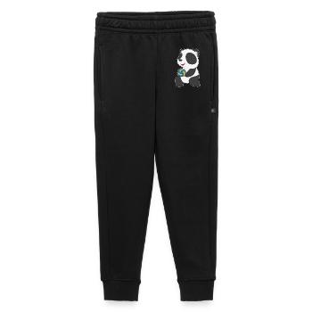Joueur de volley-ball Panda Sport de volley-ball - Pantalon de survêtement enfant/adolescent premium - noir - Devant - AI Model Kid Male (0cm)