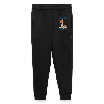 Journées du port de Chania Crète Voyage en Grèce Vacances Moi - Pantalon de survêtement enfant/adolescent premium - noir - Devant - AI Model Kid Male (0cm)