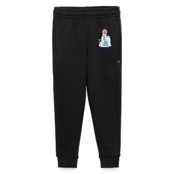 Cadeau de romance, lune de miel à Santorin Oia Sunset Steps - Pantalon de survêtement enfant/adolescent premium - noir - Devant - AI Model Kid Male (0cm)