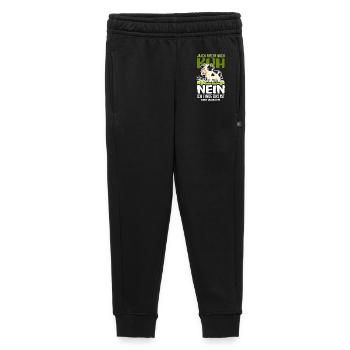 Ja Ich Rieche Nach Kuh Bauer Landwirt Spruch - Kinder/Teenager Premium Sweathose - Schwarz - Vorne - AI Model Kid Male (0cm)