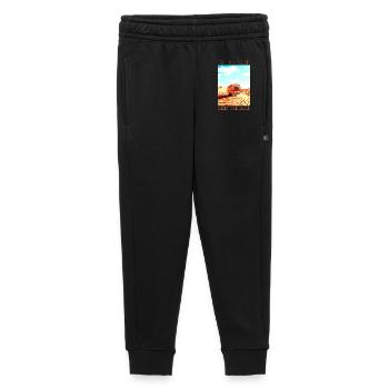 Wüsten Caravan: Leben braucht Freiheit - Kinder/Teenager Premium Sweathose - Schwarz - Vorne - AI Model Kid Male (0cm)