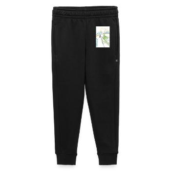 Herzlinie Graffiti Abstrakt - Kinder/Teenager Premium Sweathose - Schwarz - Vorne - AI Model Kid Male (0cm)