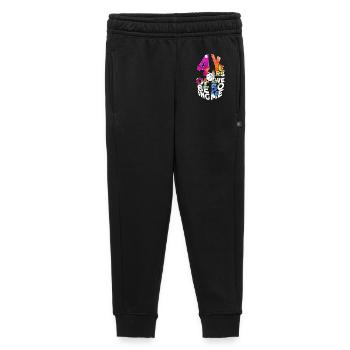 4 YEARS OF BEING AWESOME BASKETBALL 4. GEBURTSTAG - Kinder/Teenager Premium Sweathose - Schwarz - Vorne - AI Model Kid Male (0cm)