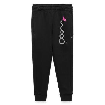 Snake kisses butterfly - Kids’/Teens' Premium Sweatpants - black - Front - AI Model Kid Male (0cm)