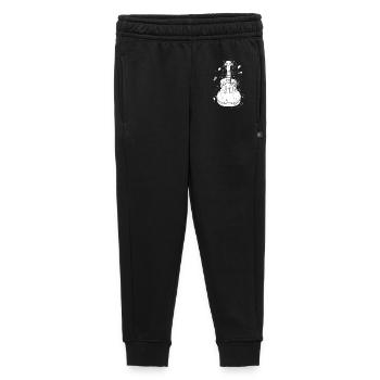 ukulele - Kids’/Teens' Premium Sweatpants - black - Front - AI Model Kid Male (0cm)