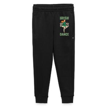Danse irlandaise Danse Cadeau de danseur irlandais - Pantalon de survêtement enfant/adolescent premium - noir - Devant - AI Model Kid Male (0cm)