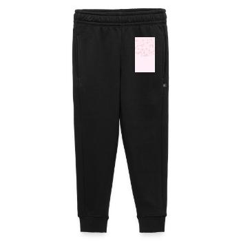 Bouquet de fleurs aquarelles roses - Pantalon de survêtement enfant/adolescent premium - noir - Devant - AI Model Kid Male (0cm)