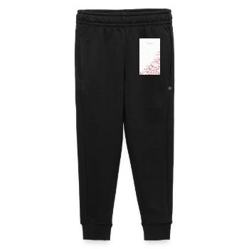 Bouquet de fleurs aquarelles roses - Pantalon de survêtement enfant/adolescent premium - noir - Devant - AI Model Kid Male (0cm)