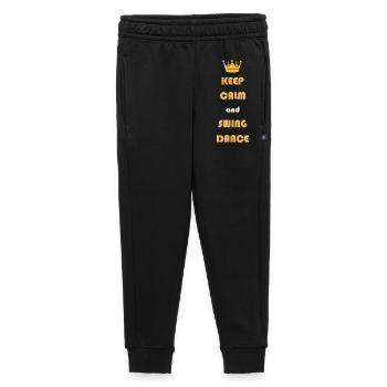 Swing Swing Music - Kids’/Teens' Premium Sweatpants - black - Front - AI Model Kid Male (0cm)