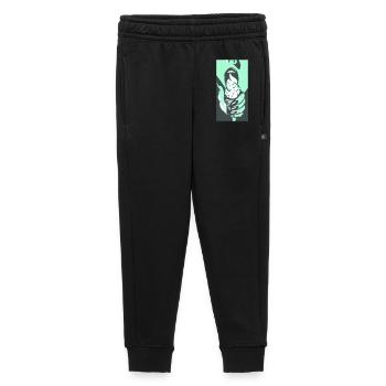 icekiss_fill - Pantalon de survêtement enfant/adolescent premium - noir - Devant - AI Model Kid Male (0cm)