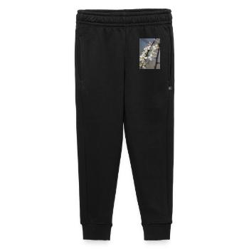 Des cerisiers blancs délicats au printemps - Pantalon de survêtement enfant/adolescent premium - noir - Devant - AI Model Kid Male (0cm)