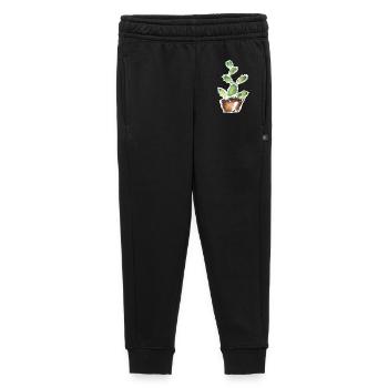Small green cactus - Kids’/Teens' Premium Sweatpants - black - Front - AI Model Kid Male (0cm)