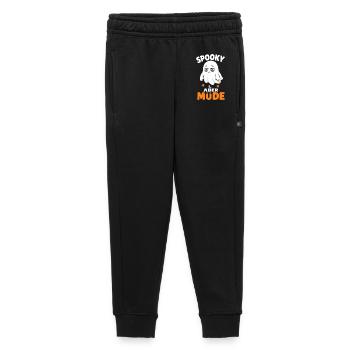 Spooky aber müde – Verschlafener Halloween-Geist - Kinder/Teenager Premium Sweathose - Schwarz - Vorne - AI Model Kid Male (0cm)