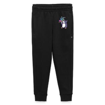Oiseau de mer Cool Sweet Penguin Animal Drôle d’oiseau - Pantalon de survêtement enfant/adolescent premium - noir - Devant - AI Model Kid Male (0cm)