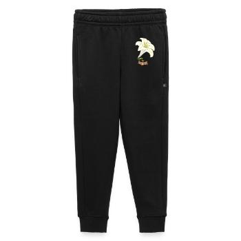 Lily as Gramophone – Nostalgic Floral Design - Kids’/Teens' Premium Sweatpants - black - Front - AI Model Kid Male (0cm)