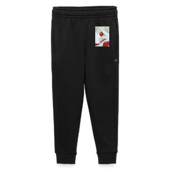 Erdbeer-Ingwer-Stillleben - Kinder/Teenager Premium Sweathose - Schwarz - Vorne - AI Model Kid Male (0cm)