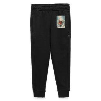 Weihnachtsmannparade in Frost City - Kinder/Teenager Premium Sweathose - Schwarz - Vorne - AI Model Kid Male (0cm)