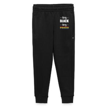 Very Black Very Proud Rainbow Pride Gift Art - Kids’/Teens' Premium Sweatpants - black - Front - AI Model Kid Male (0cm)