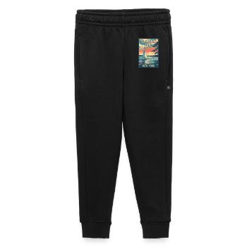 Erkunden Sie den Saratoga Lake im Bundesstaat New York - Kinder/Teenager Premium Sweathose - Schwarz - Vorne - AI Model Kid Male (0cm)