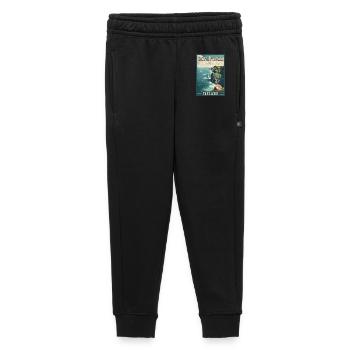 Explorez les falaises de Moher en Irlande - Pantalon de survêtement enfant/adolescent premium - noir - Devant - AI Model Kid Male (0cm)