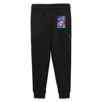 Koala - Pantalon de survêtement enfant/adolescent premium - noir - Devant - AI Model Kid Male (0cm)