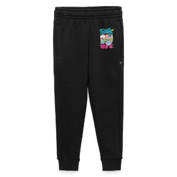 Retro Back to the 80s Vintage Design - Kinder/Teenager Premium Sweathose - Schwarz - Vorne - AI Model Kid Male (0cm)