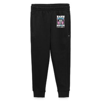 Kann Dich Nicht Hören Ich Zocke Gamer Girl - Kinder/Teenager Premium Sweathose - Schwarz - Vorne - AI Model Kid Male (0cm)