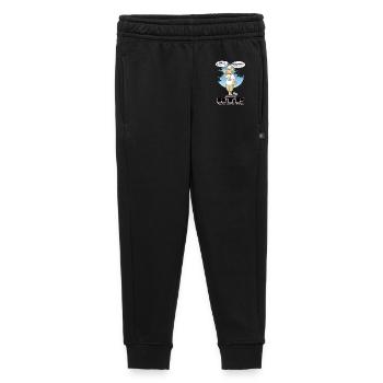 Pétanque et retraite - Pantalon de survêtement enfant/adolescent premium - noir - Devant - AI Model Kid Male (0cm)