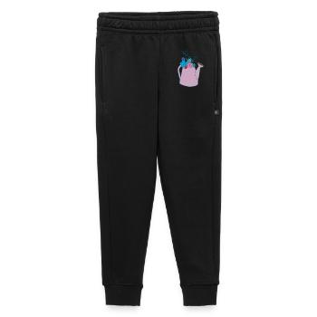 Arrosoir violet - Pantalon de survêtement enfant/adolescent premium - noir - Devant - AI Model Kid Male (0cm)