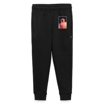 Flamants roses - Pantalon de survêtement enfant/adolescent premium - noir - Devant - AI Model Kid Male (0cm)