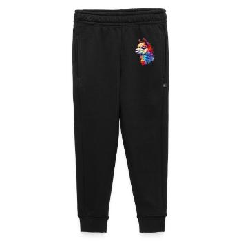 Alpaga - Pantalon de survêtement enfant/adolescent premium - noir - Devant - AI Model Kid Male (0cm)