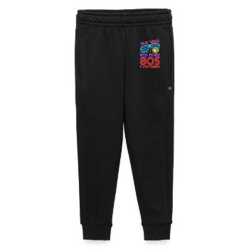 80s Vibes Tunes Everything - Kinder/Teenager Premium Sweathose - Schwarz - Vorne - AI Model Kid Male (0cm)