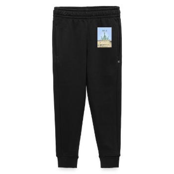 Berlin, Allemagne - Pantalon de survêtement enfant/adolescent premium - noir - Devant - AI Model Kid Male (0cm)
