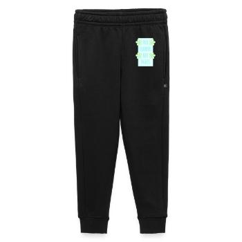 Cueillez des fleurs, pas des disputes, fleurs Paix Logo drôle - Pantalon de survêtement enfant/adolescent premium - noir - Devant - AI Model Kid Male (0cm)