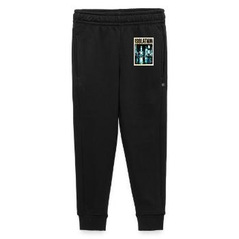 Isolation night in the Neon City - Kids’/Teens' Premium Sweatpants - black - Front - AI Model Kid Male (0cm)