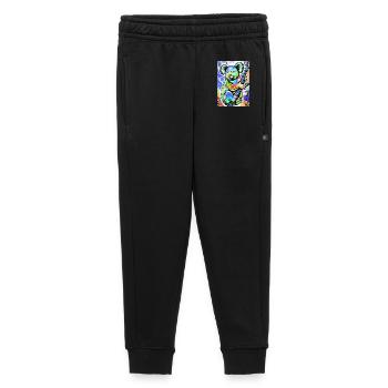Koala - Kids’/Teens' Premium Sweatpants - black - Front - AI Model Kid Male (0cm)