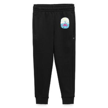 War-Squid - Kids’/Teens' Premium Sweatpants - black - Front - AI Model Kid Male (0cm)