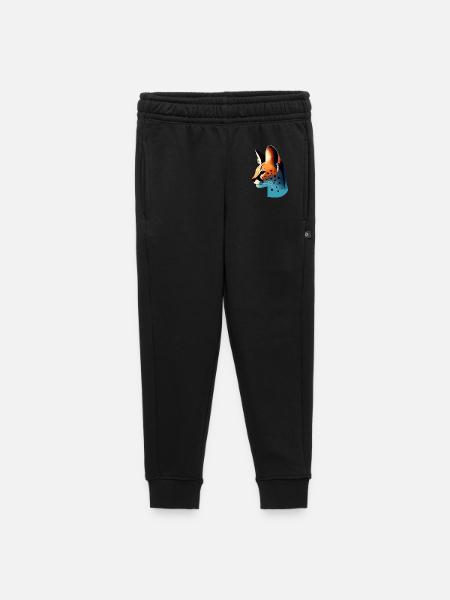 Serval - Kinder/Teenager Premium Sweathose - Schwarz