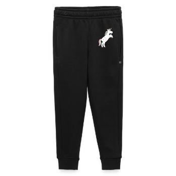unicorn - Kids’/Teens' Premium Sweatpants - black - Front - AI Model Kid Male (0cm)