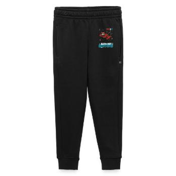 Gagarin Katze - Ich sehe dort oben keinen Gott - Kinder/Teenager Premium Sweathose - Schwarz - Vorne - AI Model Kid Male (0cm)