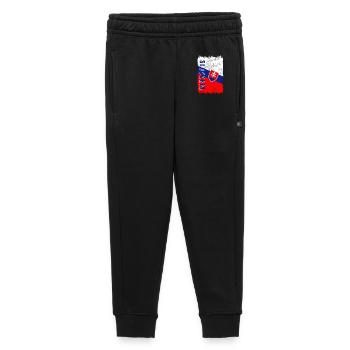 Slowakei Vintage Flagge - Kinder/Teenager Premium Sweathose - Schwarz - Vorne - AI Model Kid Male (0cm)