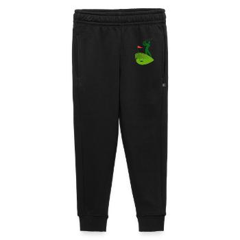 golf, fan de golf, golfeur, club de golf - Pantalon de survêtement enfant/adolescent premium - noir - Devant - AI Model Kid Male (0cm)