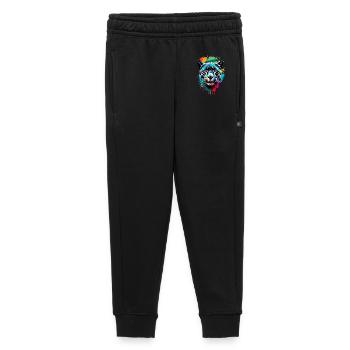 Panthère Jaguar Léopard - Chat panthère noire - Pantalon de survêtement enfant/adolescent premium - noir - Devant - AI Model Kid Male (0cm)
