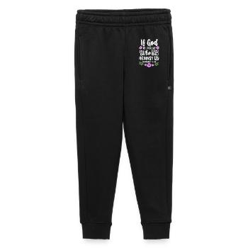 Christlicher Bibelvers Religiös - Kinder/Teenager Premium Sweathose - Schwarz - Vorne - AI Model Kid Male (0cm)
