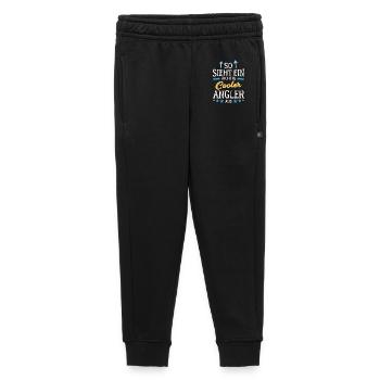 So sieht ein richtig cooler Angler aus Fischer - Kinder/Teenager Premium Sweathose - Schwarz - Vorne - AI Model Kid Male (0cm)