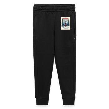 Paysages de montagne de Vancouver - Pantalon de survêtement enfant/adolescent premium - noir - Devant - AI Model Kid Male (0cm)