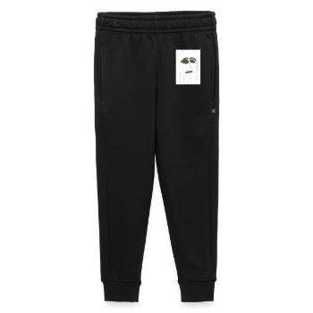 talk about feelings 3 - Kids’/Teens' Premium Sweatpants - black - Front - AI Model Kid Male (0cm)