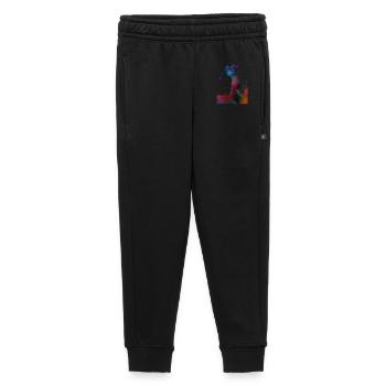 Golf player #golf - Kids’/Teens' Premium Sweatpants - black - Front - AI Model Kid Male (0cm)