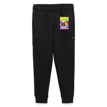 abeille - Pantalon de survêtement enfant/adolescent premium - noir - Devant - AI Model Kid Male (0cm)